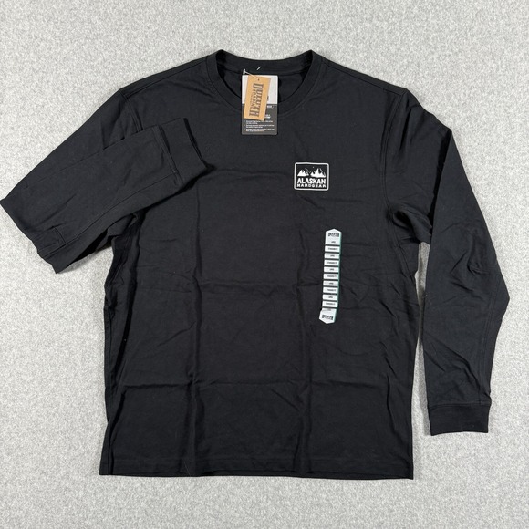 Other - Alaskan Hardgear Shirt Men's Large Black Standard Fit Long Sleeve T-Shirt Graphi
